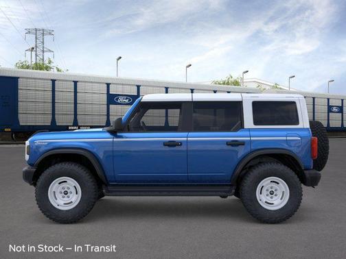 Velocity Blue Metallic 2026 Ford Bronco Heritage Edition