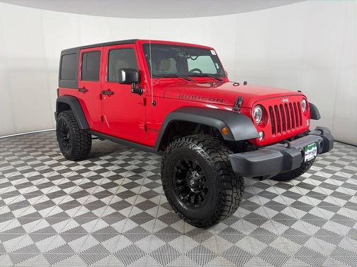 Firecracker Red Clearcoat 2016 Jeep Wrangler Unlimited Rubicon