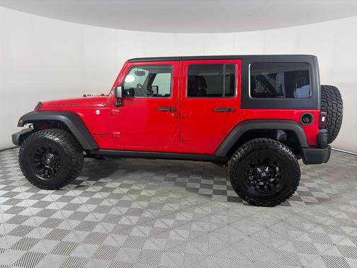 Firecracker Red Clearcoat 2016 Jeep Wrangler Unlimited Rubicon