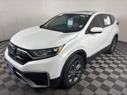 White 2022 Honda CR-V EX-L