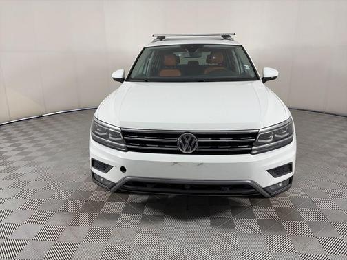 Pure White 2019 Volkswagen Tiguan 2.0T SEL Premium