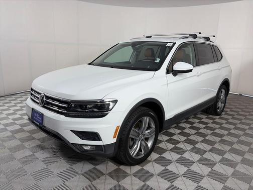 Pure White 2019 Volkswagen Tiguan 2.0T SEL Premium