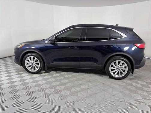 Blue 2021 Ford Escape Titanium