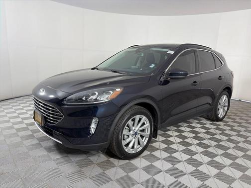 Blue 2021 Ford Escape Titanium