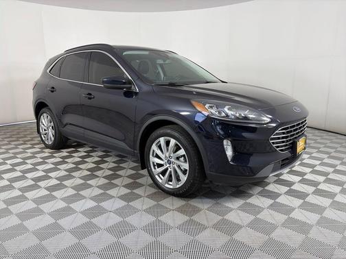 Blue 2021 Ford Escape Titanium