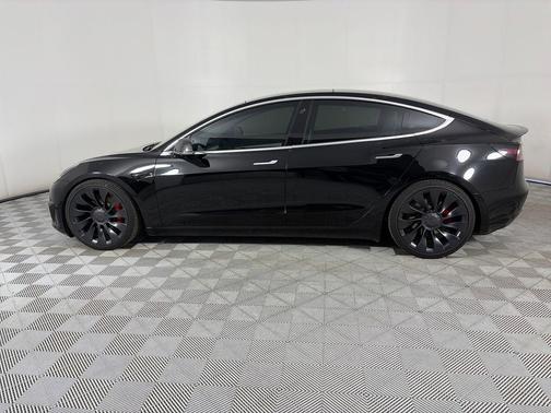 Black 2020 Tesla Model 3 Performance