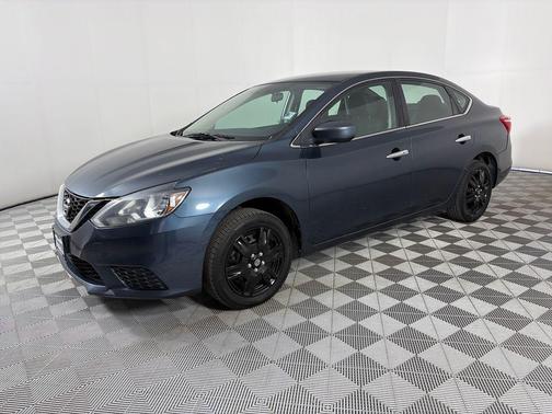 Graphite Blue 2017 Nissan Sentra SV