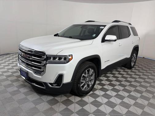White Frost Tri-Coat 2021 GMC Acadia SLT