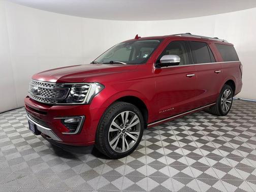 Red Metallic 2020 Ford Expedition Max Platinum