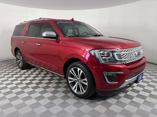 Red Metallic 2020 Ford Expedition Max Platinum
