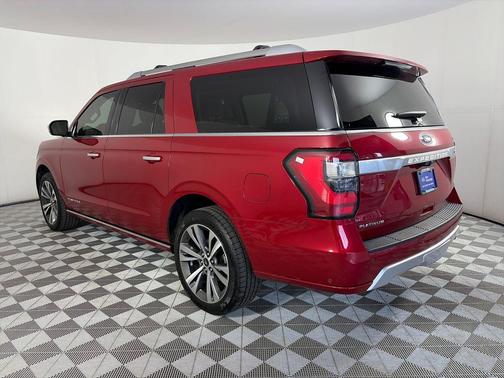 Red Metallic 2020 Ford Expedition Max Platinum
