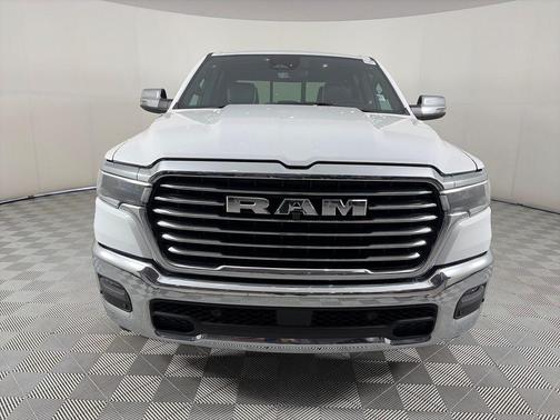 Bright White Clearcoat 2025 RAM 1500 Laramie