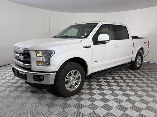 White Platinum Clearcoat Metallic 2016 Ford F-150 Lariat