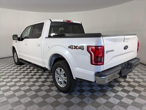 White Platinum Clearcoat Metallic 2016 Ford F-150 Lariat