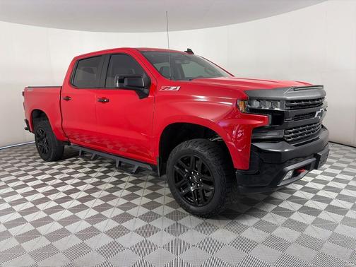 Red 2021 Chevrolet Silverado 1500 LT Trail Boss