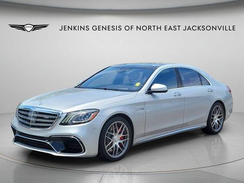 Diamond Silver Metallic 2020 Mercedes-Benz AMG S 63 Base 4MATIC