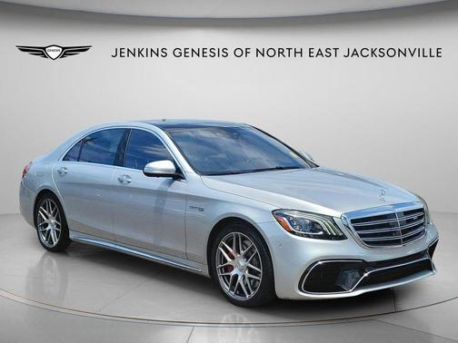 Diamond Silver Metallic 2020 Mercedes-Benz AMG S 63 Base 4MATIC
