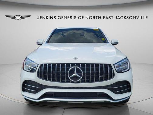 White 2023 Mercedes-Benz AMG GLC 43 4MATIC Coupe