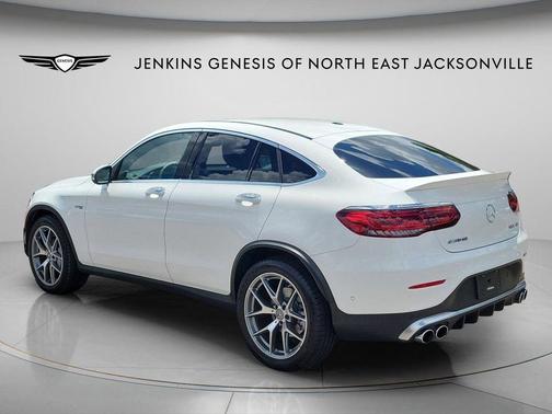 White 2023 Mercedes-Benz AMG GLC 43 4MATIC Coupe