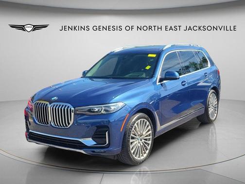 Blue Metallic 2019 BMW X7 xDrive40i