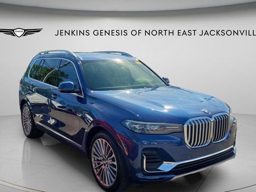 Blue Metallic 2019 BMW X7 xDrive40i
