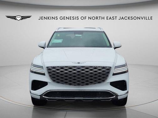 Alta White 2026 Genesis GV80 3.5T Prestige