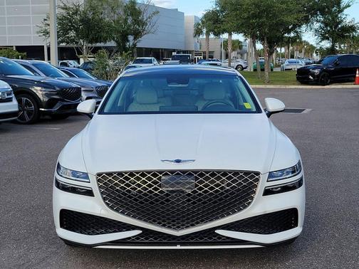 Verbier White 2023 Genesis G80 3.5T
