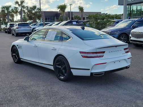 Verbier White 2023 Genesis G80 3.5T