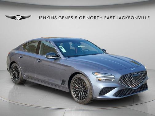 Blue 2026 Genesis G70 3.3T Prestige Graphite