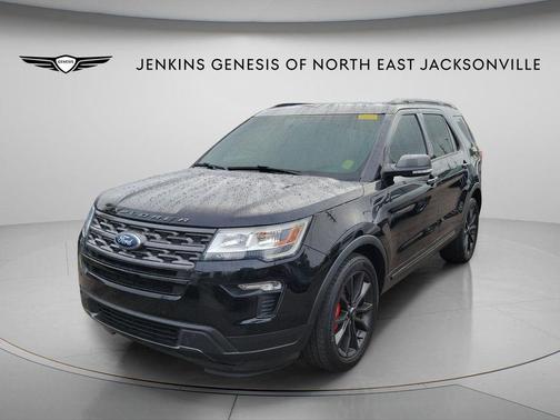 Shadow Black 2018 Ford Explorer XLT