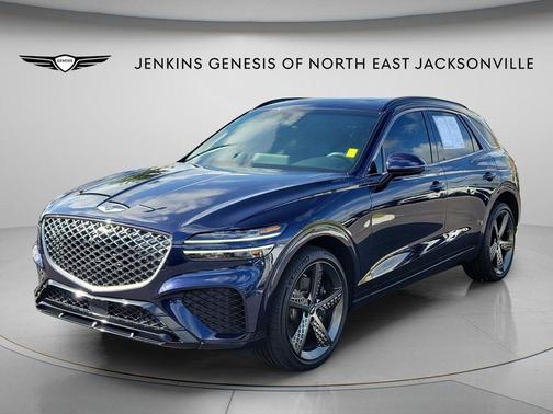 Capri Blue 2025 Genesis GV70 3.5T Sport