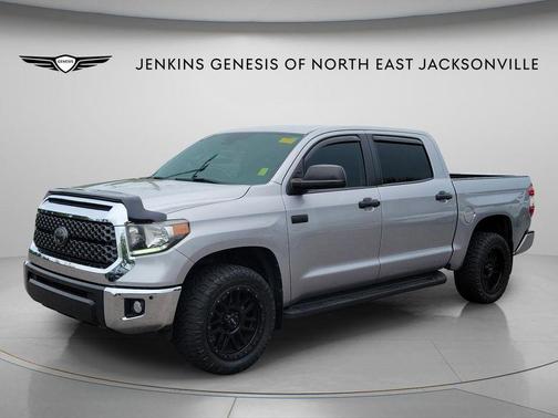 Silver Sky Metallic 2021 Toyota Tundra SR5