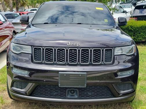 Sangria Metallic 2020 Jeep Grand Cherokee Overland