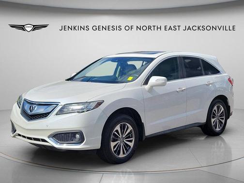 White Diamond Pearl 2017 Acura RDX Advance Package