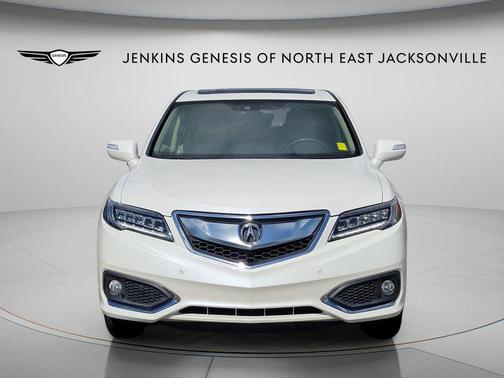 White Diamond Pearl 2017 Acura RDX Advance Package