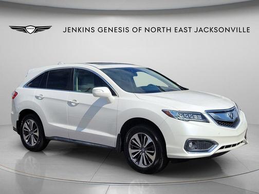 White Diamond Pearl 2017 Acura RDX Advance Package