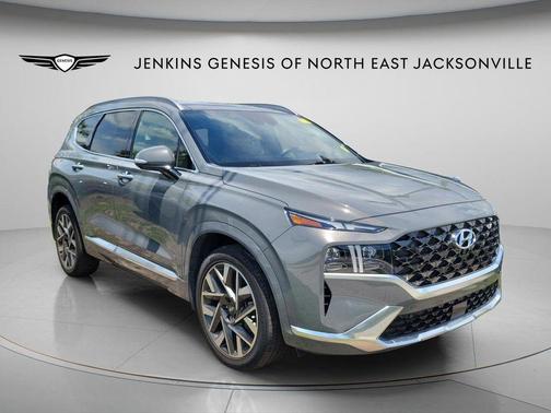 Hampton Gray 2022 Hyundai SANTA FE Calligraphy