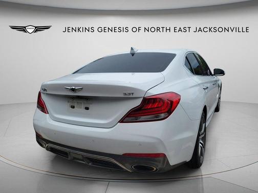 Casablanca White 2019 Genesis G70 3.3T Advanced