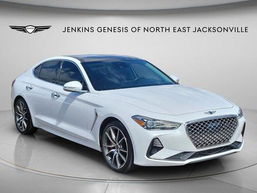 Casablanca White 2019 Genesis G70 3.3T Advanced