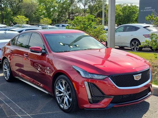 Radiant Red 2024 Cadillac CT5 Sport RWD