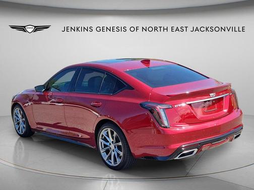 Radiant Red 2024 Cadillac CT5 Sport RWD