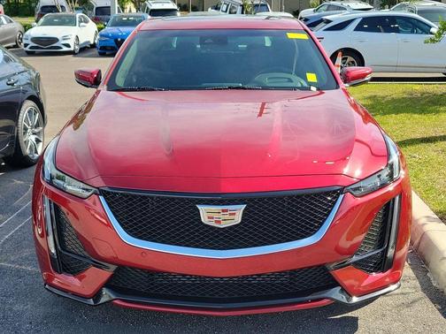 Radiant Red 2024 Cadillac CT5 Sport RWD