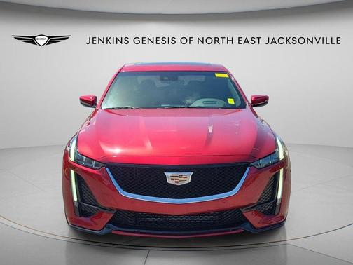 Radiant Red 2024 Cadillac CT5 Sport RWD