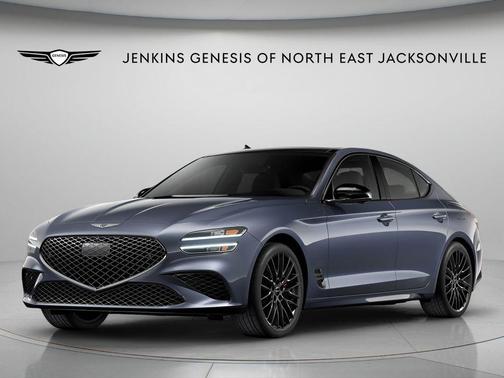 Blue 2026 Genesis G70 3.3T Prestige Graphite
