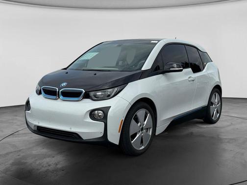 Capparis White w/BMW i Frozen Blue Accent 2016 BMW i3 Base