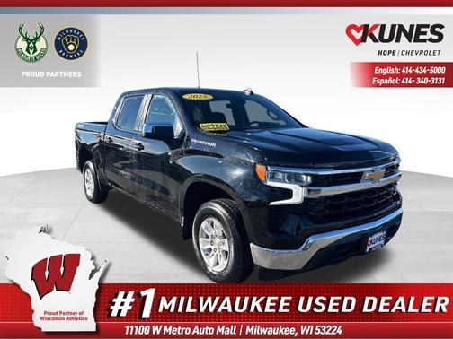Black 2025 Chevrolet Silverado 1500 LT