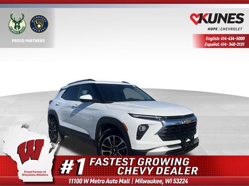 Summit White 2026 Chevrolet Trailblazer LT