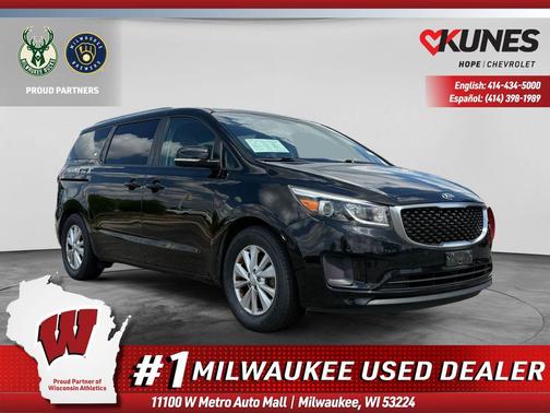 Aurora Black 2018 Kia Sedona LX