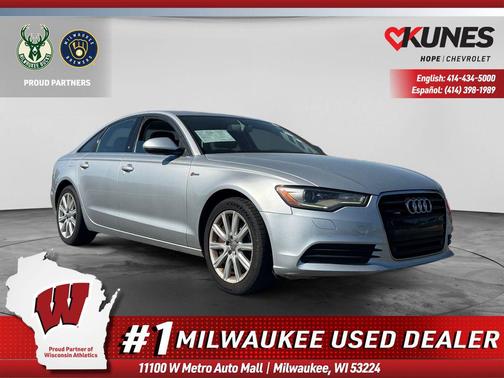 Ice Silver Metallic 2014 Audi A6 3.0T Premium Plus
