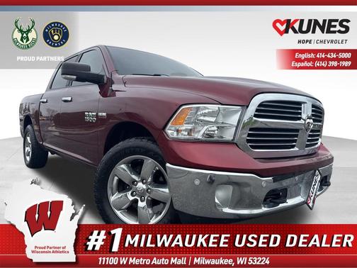 Delmonico Red Pearlcoat 2016 RAM 1500 Big Horn